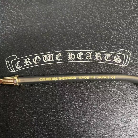 Chrome Hearts Eyeglasses – Gold Frame – Rare & Luxury Design - Picture 3 of 5